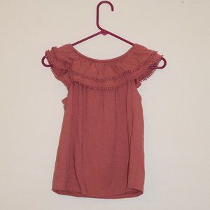 Old Navy off-the-shoulder girls top